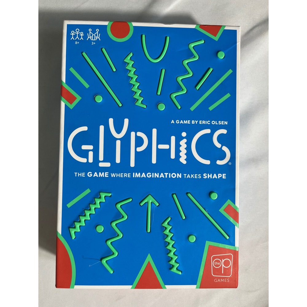Glyphics Imagination Shape Party Game Eric Olsen New Factory Sealed Ages 8+